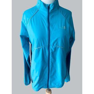 The North Face Ladies Torpedo Alka Flight Series Jacket Turquoise Black Large